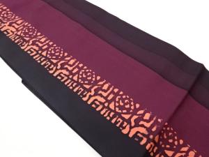 抽象模様名古屋帯